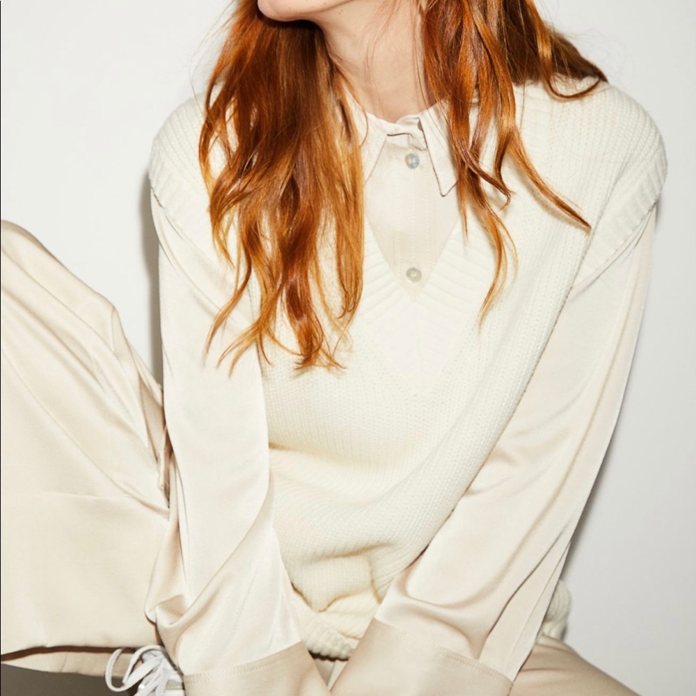 Knit vest